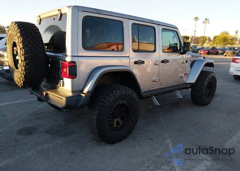 2021 Jeep Wrangler Unlimited Rubicon 4X4 z USA, uszkodzony, nr VIN 1C4HJXFN3MW505075